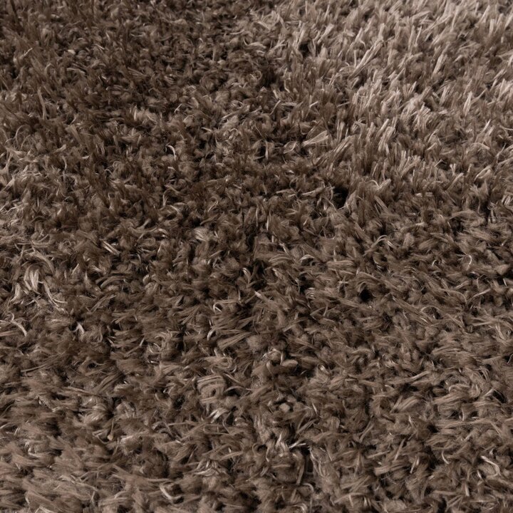 Ovaal Shaggy vloerkleed - Blaze Taupe - 3