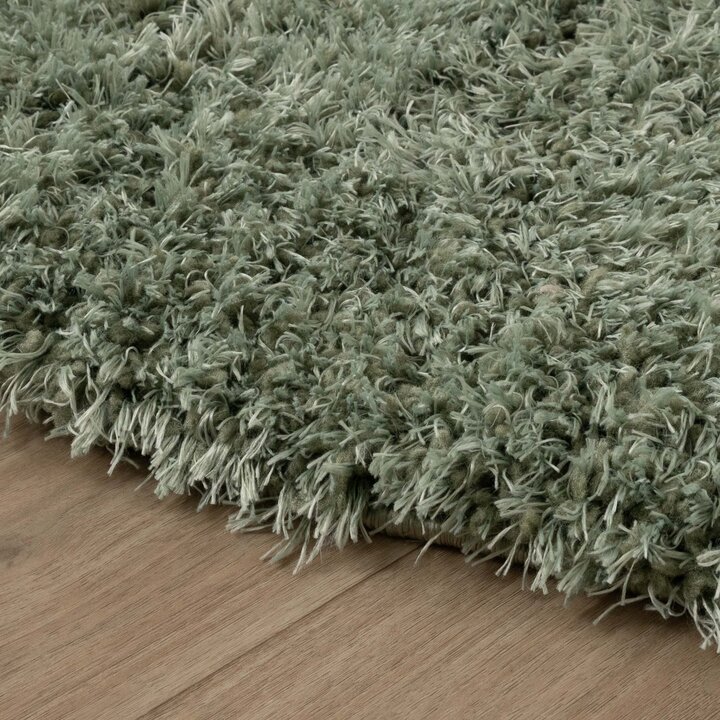 Ovaal Shaggy vloerkleed - Blaze Groen - 5
