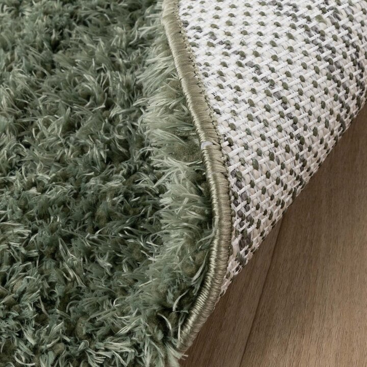 Ovaal Shaggy vloerkleed - Blaze Groen - 6