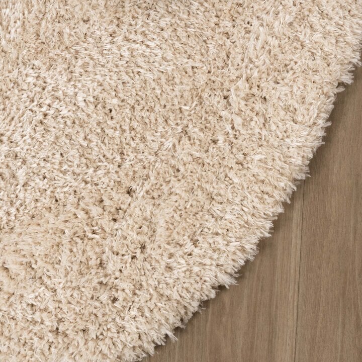 Ovaal Shaggy vloerkleed - Blaze Beige - 4