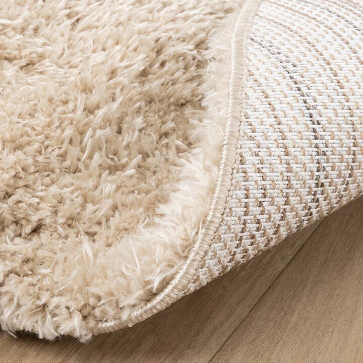 Ovaal Shaggy vloerkleed - Blaze Beige - 6