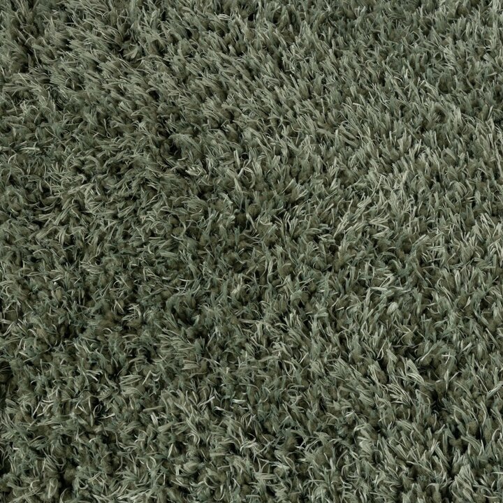 Rond Shaggy vloerkleed - Blaze Groen - 3