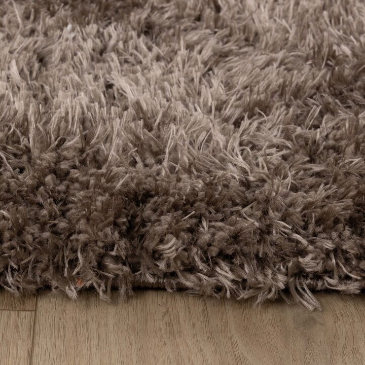 Shaggy vloerkleed - Blaze Taupe - 5