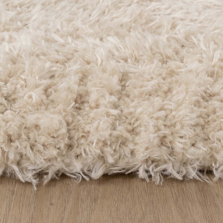 Shaggy vloerkleed - Blaze Beige - 5