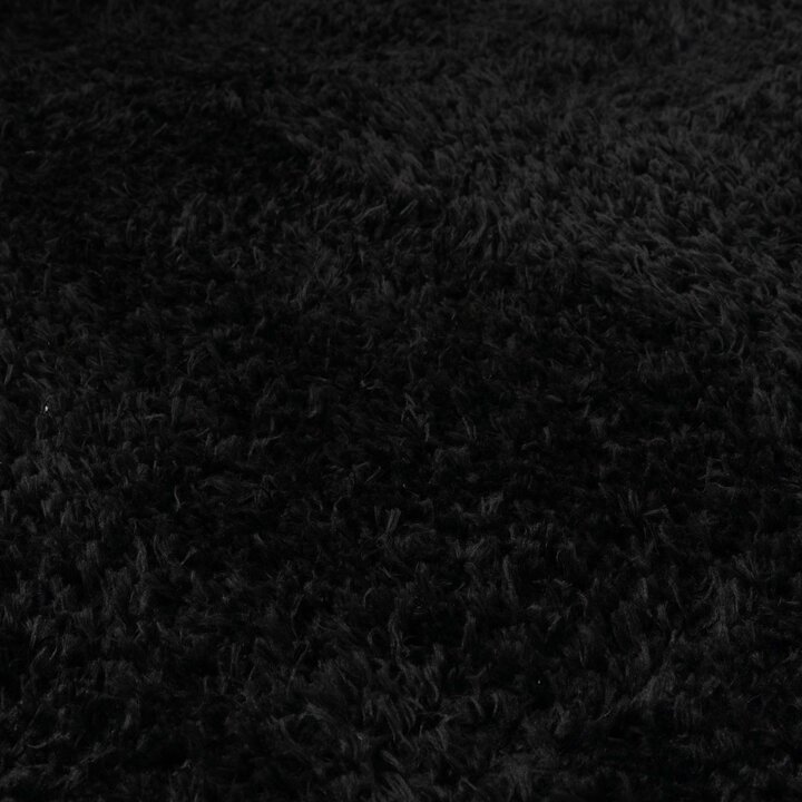 Ovaal Shaggy vloerkleed - Blaze Zwart - 3