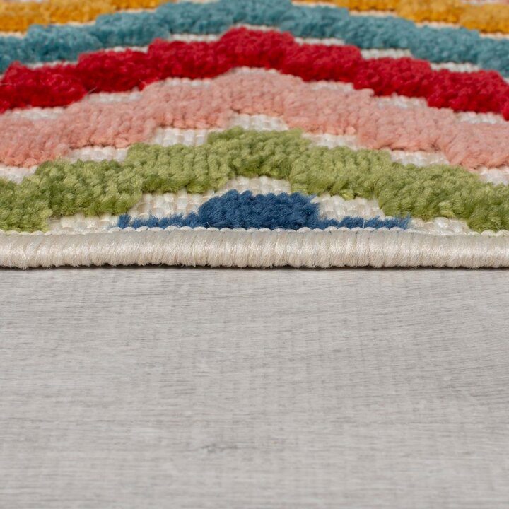 Binnen- en buitenkleed - Bayo Diamond Multicolor - 3