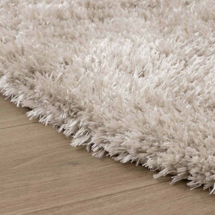 Ovaal Shaggy vloerkleed - Blaze Beige/Grijs - 5