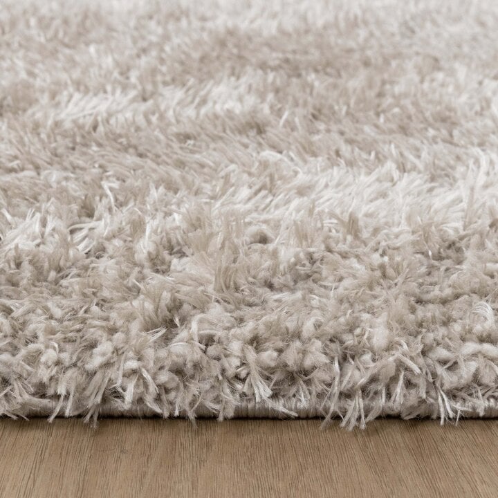 Shaggy vloerkleed - Blaze Beige/Grijs - 5