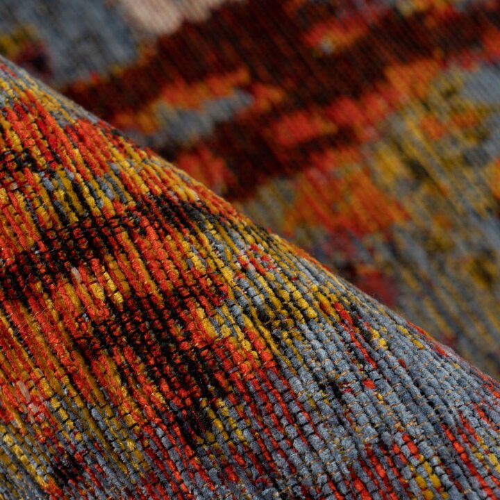 Kleurrijk vloerkleed - Patty Abstract 525 Rood/Multi - 3
