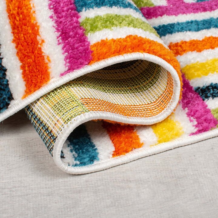 Kleurrijk kindervloerkleed - Radiso Blocks Multicolor - 4