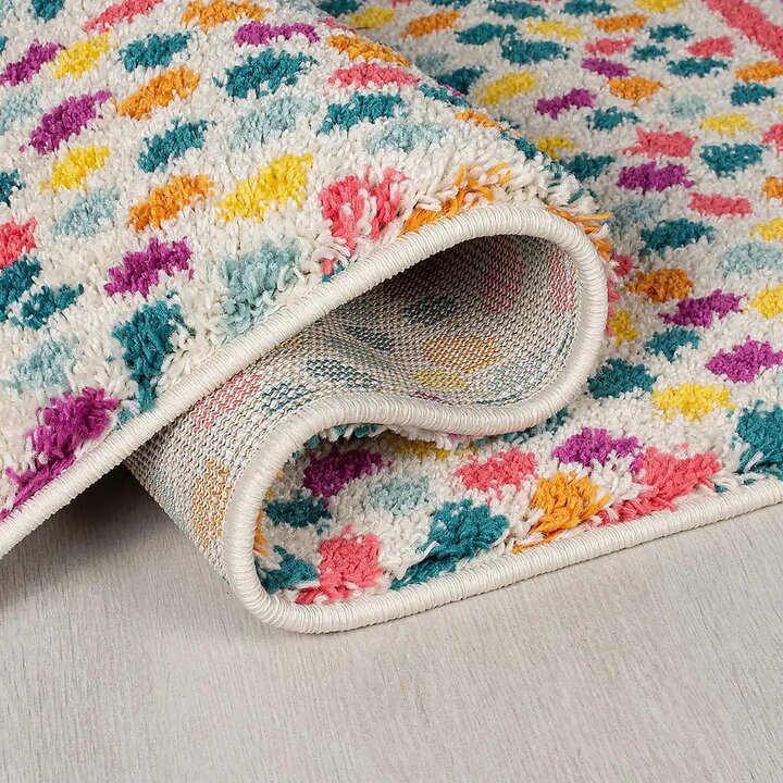 Kleurrijk kindervloerkleed - Radiso Spot Multicolor - 4