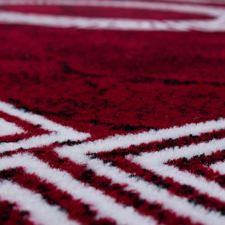 Modern vloerkleed - Plus Rood 8009 - 4