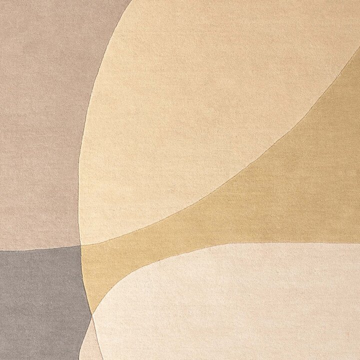 Wollen vloerkleed - Shades Creme/Beige 020 - 3