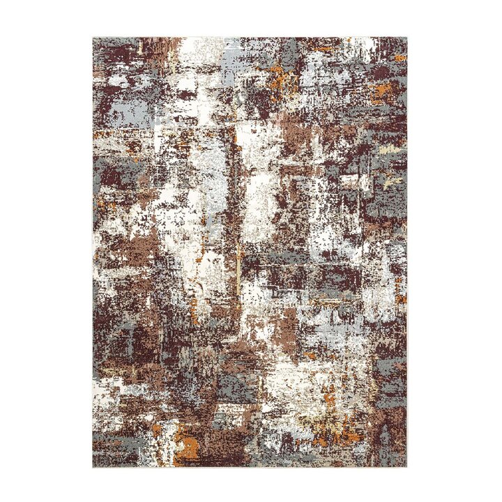 Abstract vloerkleed - Morris Rood 7161 - 1