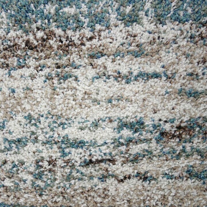 Hoogpolig vloerkleed - Malta Blauw/Gemeleerd 6959 - 1