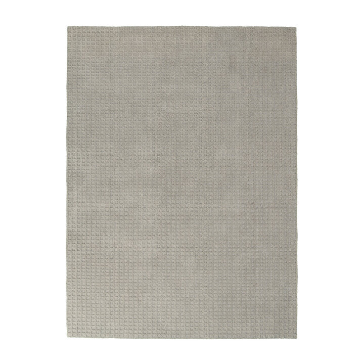 Handgeweven vloerkleed - Candice Grid Blauw/Groen - 1