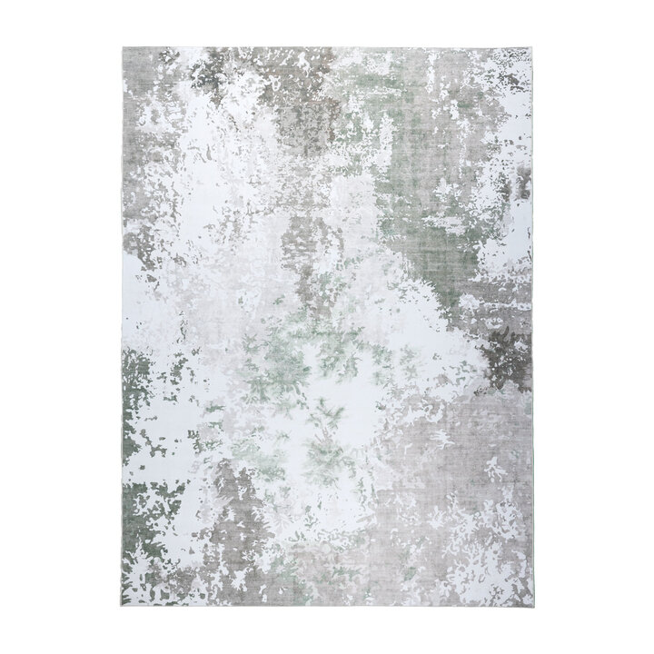 Modern vloerkleed - Sarge Groen  - 1
