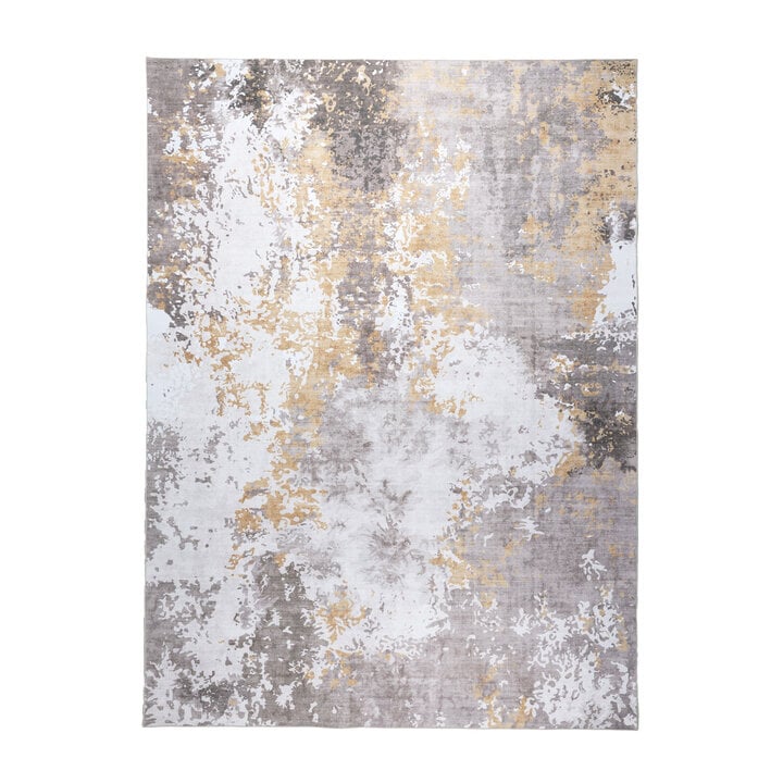 Modern vloerkleed - Sarge Taupe/Geel  - 1