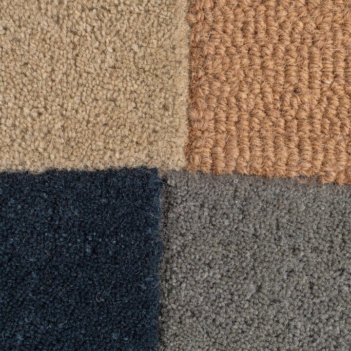 Kleurrijk vloerkleed - Esro Blauw/Multicolor  - 2