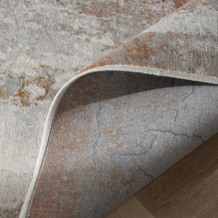 Luxe vloerkleed - Marnix Grunge Creme/Terra  - 6