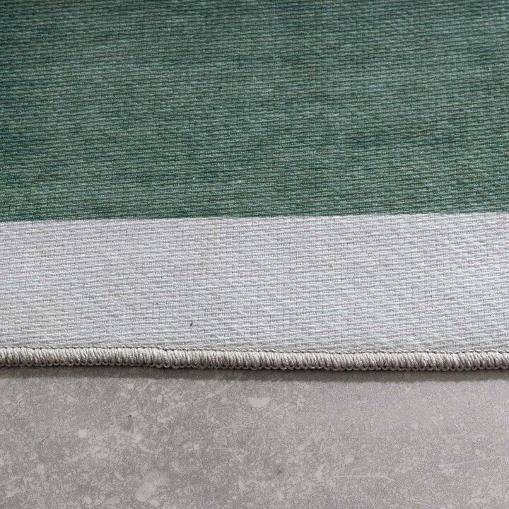 Retro binnen- & buitenvloerkleed - Pop Lines Groen - 5
