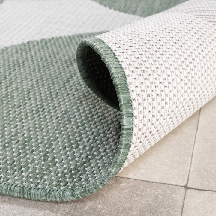 Buitenkleed - Summer Shapes Groen - 6