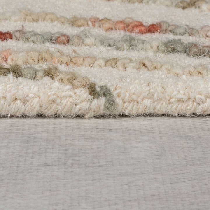Abstract vloerkleed - Maceo Swirl Creme/Multi - 3