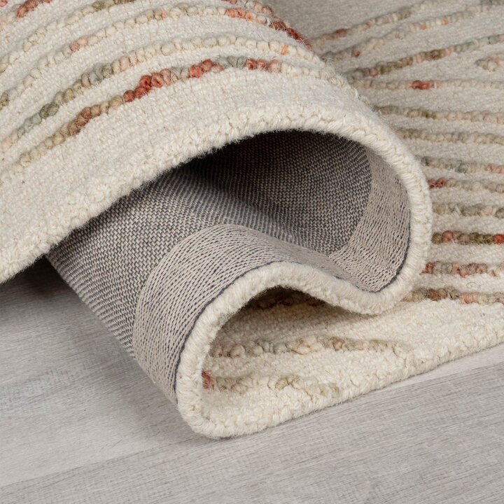 Abstract vloerkleed - Maceo Swirl Creme/Multi - 4