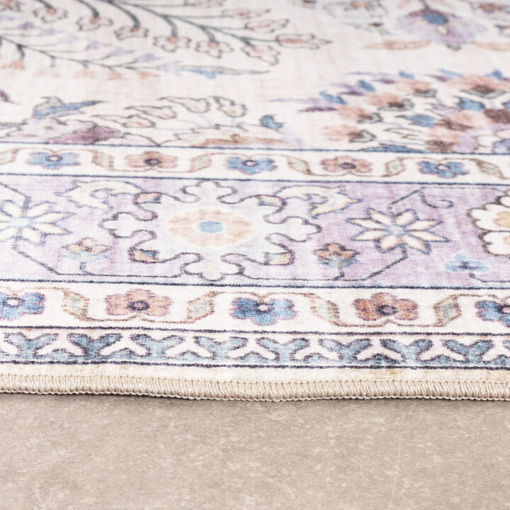Vintage buitenkleed - Santo Flora Wit - 5