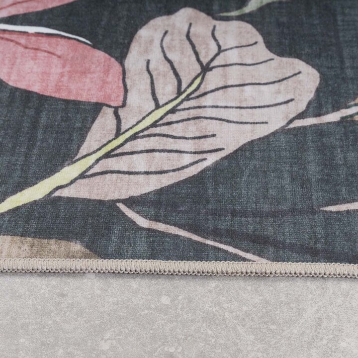 Buitenkleed bloemen - Poppy Groen - 5
