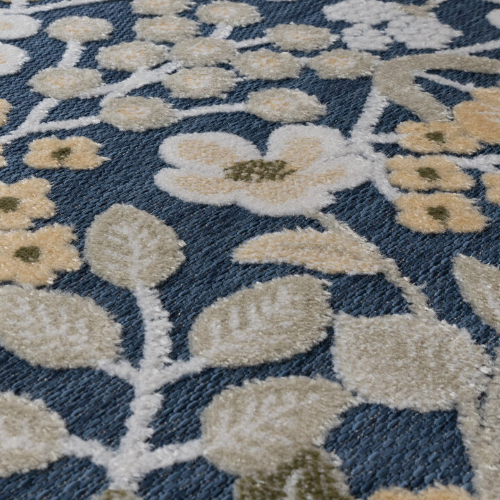 Binnen- & buitenvloerkleed - Bloom Oriental Blauw - 3