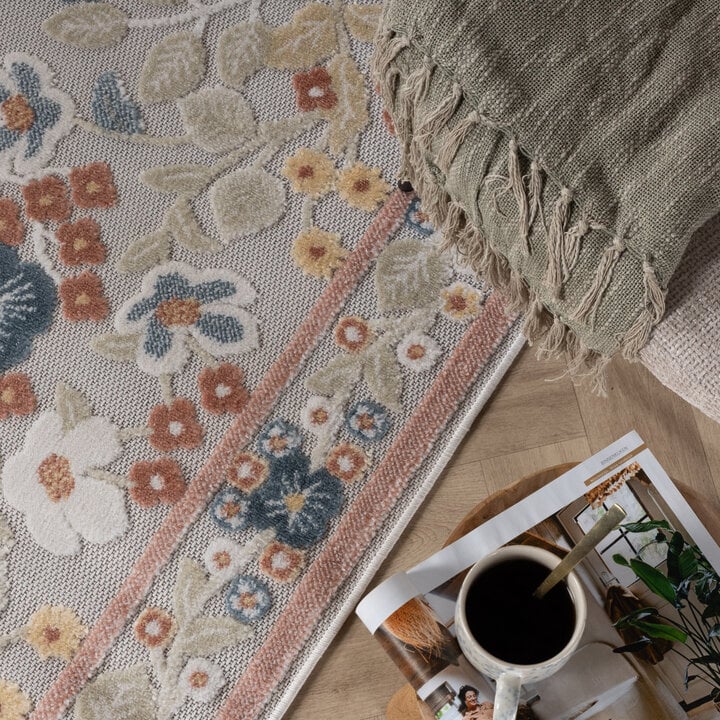 Binnen- & buitenvloerkleed - Bloom Oriental Multicolor - 2