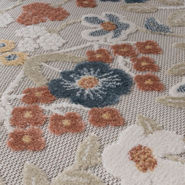 Binnen- & buitenvloerkleed - Bloom Oriental Multicolor - 3