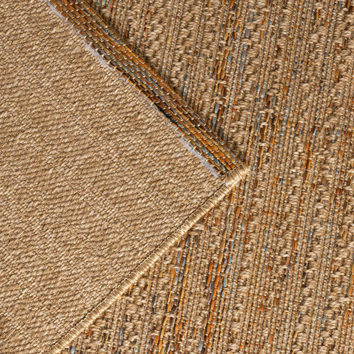 Jute buitenkleed - Daisy Lines Multicolor - 6