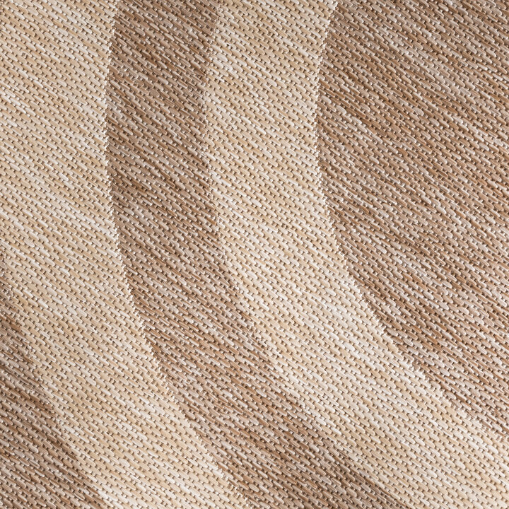Rond In- & Outdoor vloerkleed - Sierra Frame Beige/Creme - 3