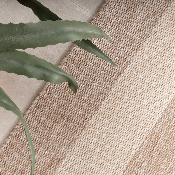 In- & Outdoor vloerkleed - Sierra Border Beige/Creme - 3