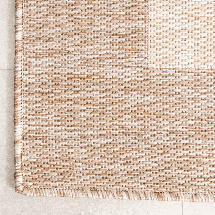 In- & Outdoor vloerkleed - Sierra Border Beige/Creme - 5