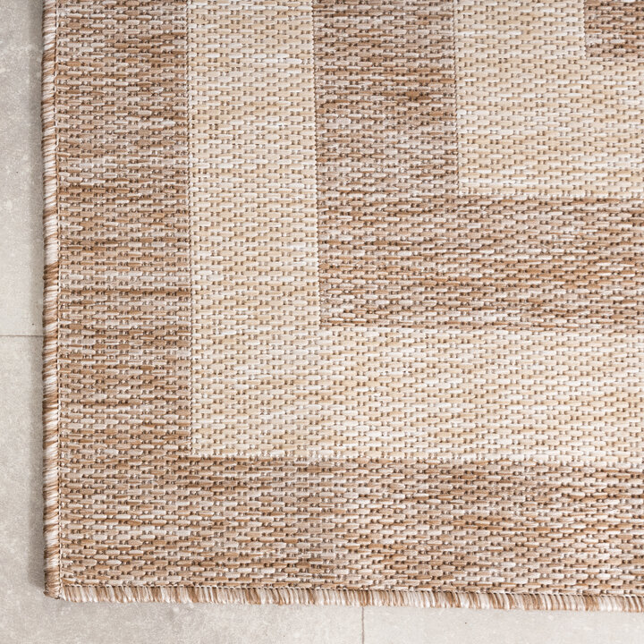 In- & Outdoor vloerkleed - Sierra Frame Beige/Creme - 4