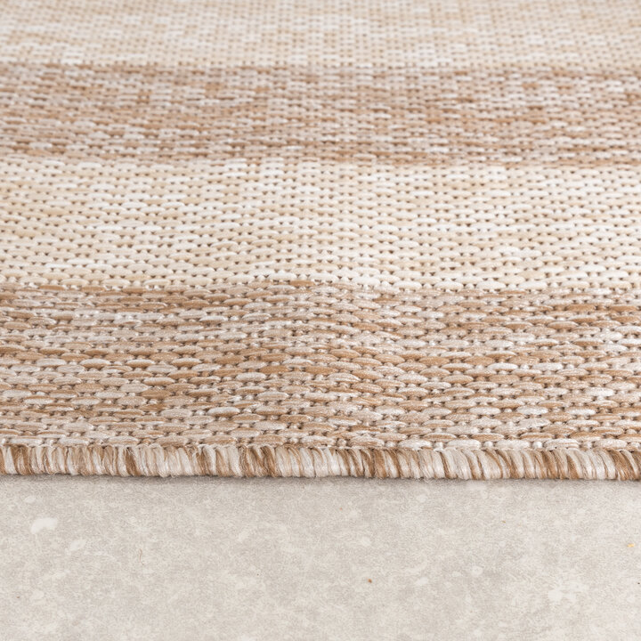 In- & Outdoor vloerkleed - Sierra Frame Beige/Creme - 5