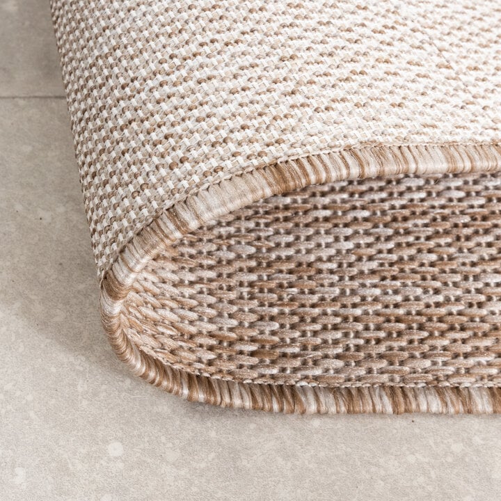 In- & Outdoor vloerkleed - Sierra Border Creme/Beige - 6