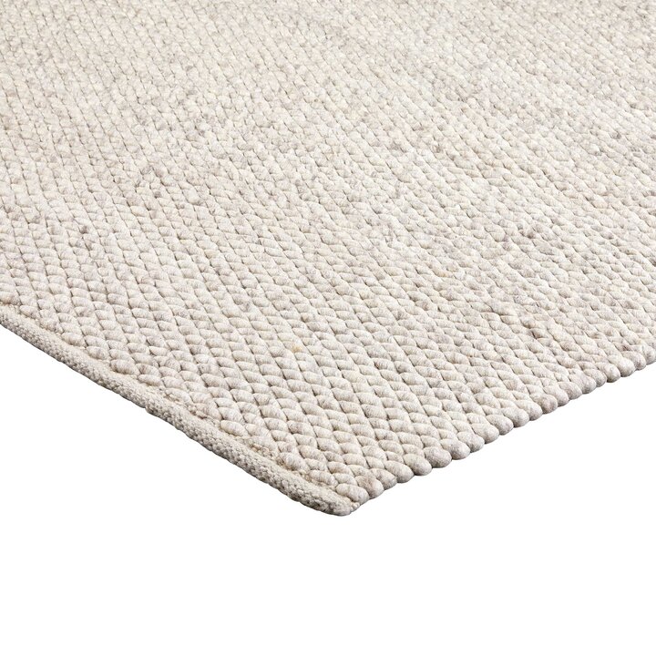 Handgeweven vloerkleed - Donna Wit 815 - 2