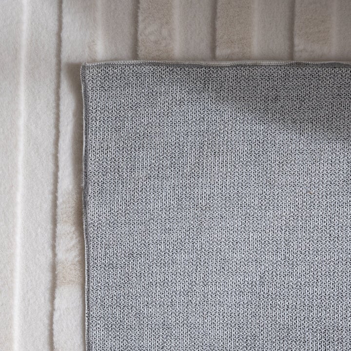 Organisch vloerkleed - Flowy Wavy Creme - 6