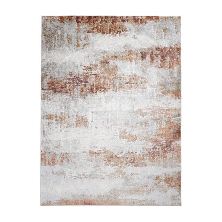 Luxe vloerkleed - Marnix Grunge Creme/Terra  - 1