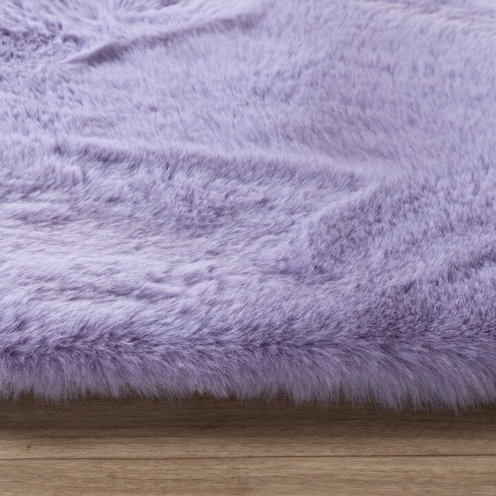Zacht Hoogpolig vloerkleed - Comfy Supreme Lila - 4
