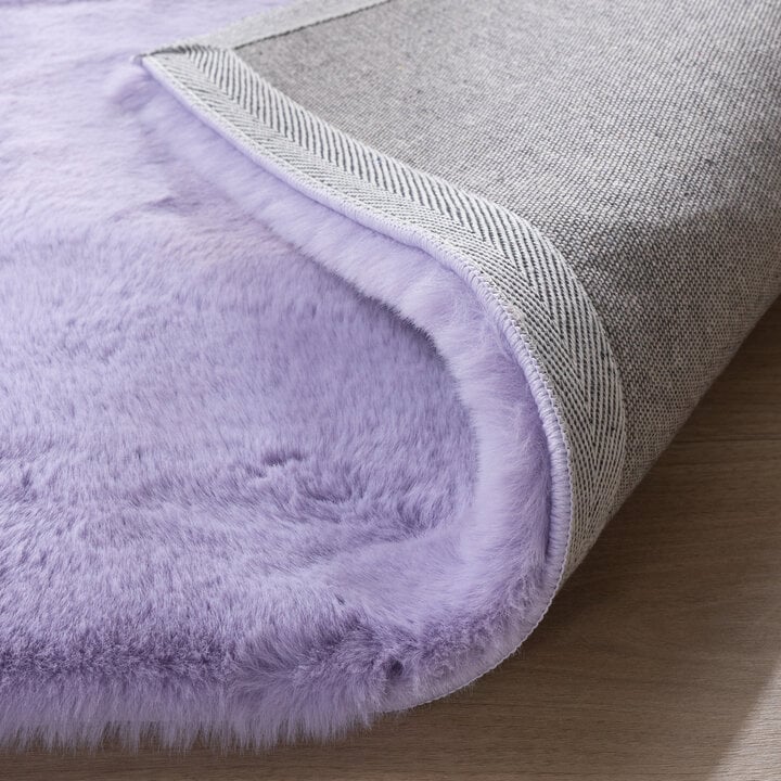 Zacht Hoogpolig vloerkleed - Comfy Supreme Lila - 5