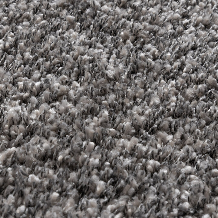 Luxe hoogpolig vloerkleed - Yves Grijs - 3