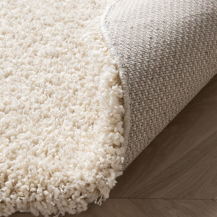 Rond hoogpolig vloerkleed - Yves Creme - 6