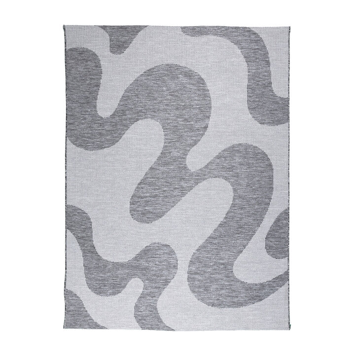 Buitenkleed - Summer Swirl Grijs - 1