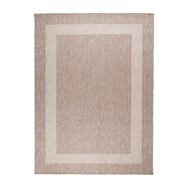In- & Outdoor vloerkleed - Sierra Border Beige/Creme - 1