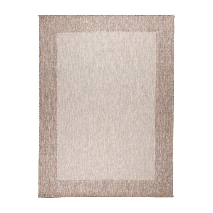 In- & Outdoor vloerkleed - Sierra Border Creme/Beige - 1